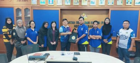KUNJUNGAN HORMAT PESERTA MYCORPS MISSION 9 BORNEO